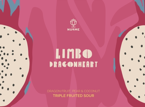 Limbo Dragonheart (Imperial Sour fruitée) - Brasserie Nurme - Lettonie - Canette 44 cl - 7%